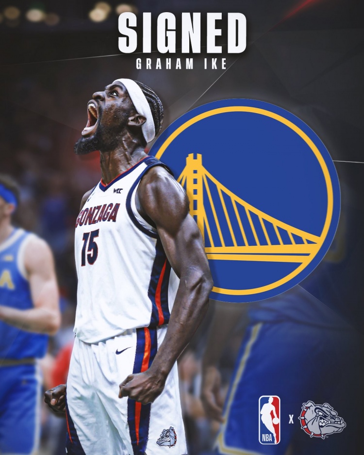 场均19.9+8落选秀获勇士训练营合同，艾克将出战夏联