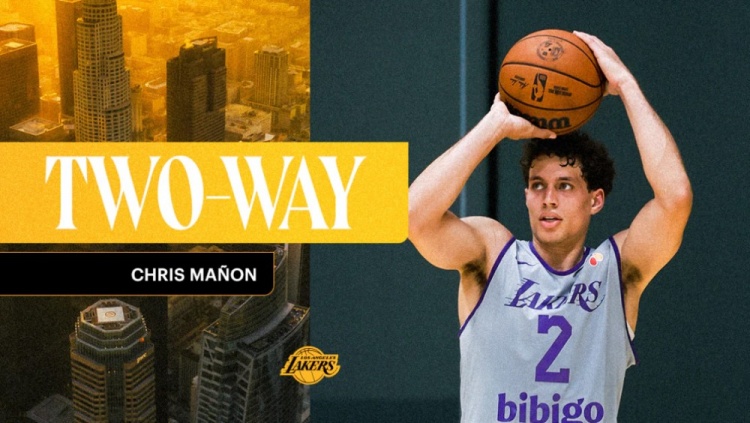 双向合同锁定G联赛内线：湖人续约克里斯·马农