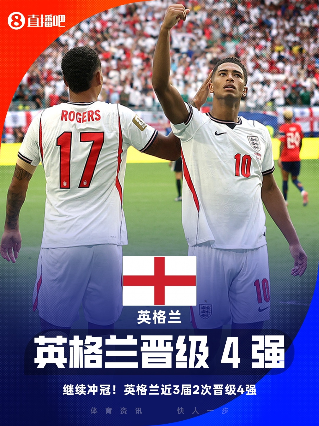 贝林厄姆连场双响,英格兰加时2-1淘汰挪威挺进四强;飞猫争议、赖斯伤退、阿根廷首发出炉 贝林厄姆连场双响,英格兰加时2-1淘汰挪威挺进四强;飞猫争议、赖斯伤退、阿根廷首发出炉