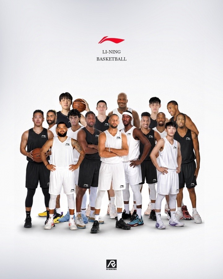 国内媒体曝李宁签约姆巴佩 旗下NBA现役阵容含库里杨瀚森