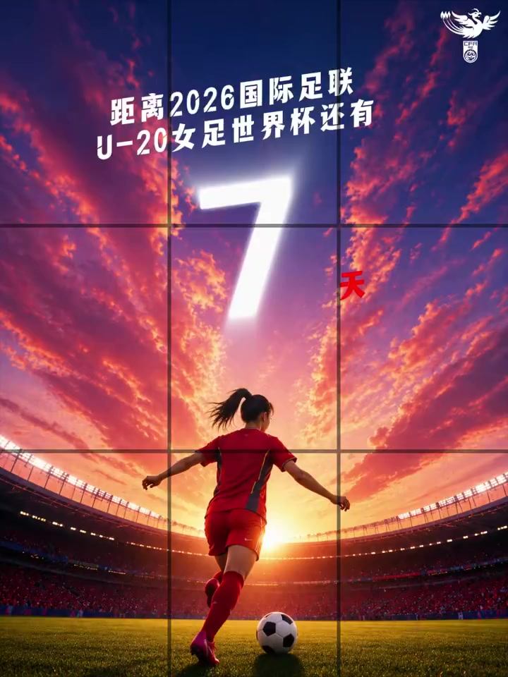 ⏰距离U20女足世界杯中国队首战还有7天！