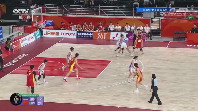 09月19日亚运女篮小组赛 泰国女篮 – 中国女篮 全场录像【全场录像+集锦】